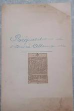Duitse verzoekingen+WW2+campagne van 18 dagen, Ophalen of Verzenden, Landmacht, Overige typen