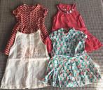 4 kleedjes maat 92 / 2 jaar, Kinderen en Baby's, Ophalen of Verzenden, Gebruikt, Meisje, Jurk of Rok