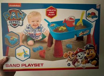 Paw patrol zand en waterspeelset