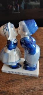 Delft koppeltje, koetje, belletje, vaasje, 2 potjes, Ophalen