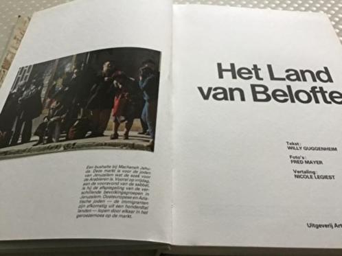 Boek.Het land v.beloften, Israël,Jordanie,de bijbel,culturen, Boeken, Reisgidsen, Zo goed als nieuw, Reisgids of -boek, Azië, Ophalen of Verzenden