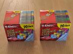 Nieuw: Emtec color CD / DVD slim lege doosjes ( 2x 20 pack), Ophalen of Verzenden, Nieuw in verpakking