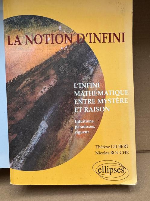 La notion de l’infini : L’infini mathématique, Livres, Livres d'étude & Cours, Comme neuf, Enlèvement