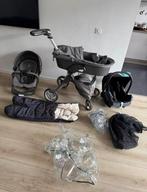 Stokke Xplory mélange Gray kinderwagen 3-in-1 Complete Set., Kinderen en Baby's, Ophalen, Zo goed als nieuw, Kinderwagen