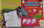 2 boeken: Cartoons leren tekenen, Enlèvement