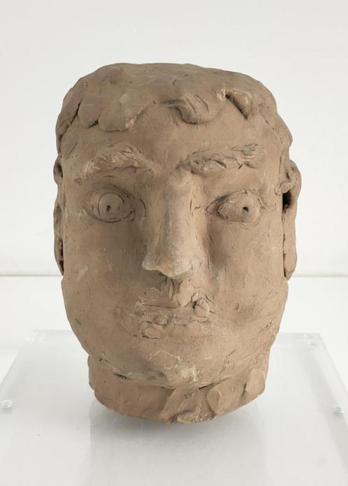 SCULPTUUR (Terracotta) /Anoniem werk., Antiek en Kunst, Kunst | Beelden en Houtsnijwerken, Ophalen