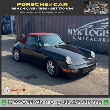 Porsche 964 Carrera 4 Cabriolet 3.6 (1990) — 267.170 km beschikbaar voor biedingen