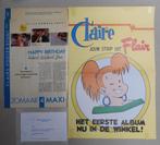 Affiche + extra - Claire - Robert van der Kroft - Flair 1990, Verzenden, Overige figuren, Gebruikt, Plaatje, Poster of Sticker