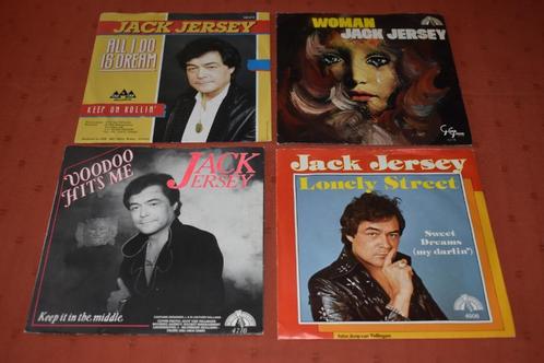 45t vinylsingels van Jack JERSEY, Cd's en Dvd's, Vinyl | Pop, Zo goed als nieuw, 1960 tot 1980, Overige formaten, Ophalen of Verzenden