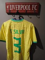 Brazilië matchworn issued shirt Thiago Silva, Ophalen of Verzenden, Gebruikt, Shirt