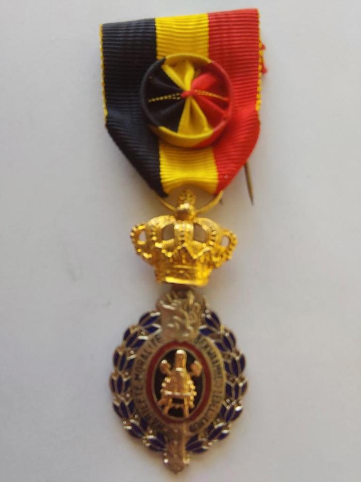 Medaille Burgelijke Verdienste, Postzegels en Munten, Penningen en Medailles, Ophalen of Verzenden