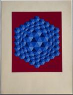 Viktor Vasarely (1906-1997) - gesigneerd kunstwerk, Antiek en Kunst, Kunst | Litho's en Zeefdrukken, Ophalen of Verzenden