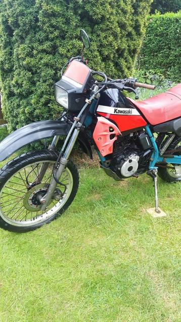 Kawasaki KLR 250, Enlèvement, Utilisé