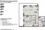 Appartement à vendre à Soignies, 2 chambres, Immo, Appartement, 2 pièces