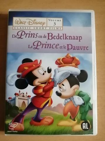 DVD DISNEY Le Prince et le Pauvre beschikbaar voor biedingen