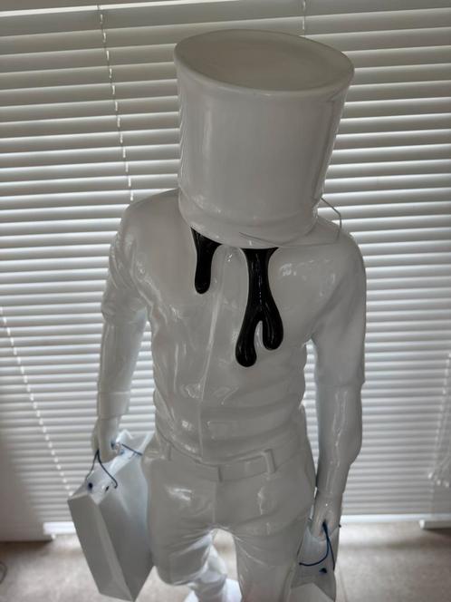 Groot beeld van David David - shopping man, Antiek en Kunst, Kunst | Designobjecten, Ophalen