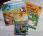 3 livres de lecture pour enfants 'À la ferme', Livres, Comme neuf, Livre à déplier, Garçon ou Fille, Enlèvement ou Envoi