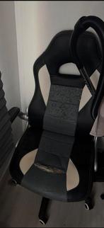 Gratis gaming chair, Huis en Inrichting, Ophalen, Gebruikt, Zwart, Gaming bureaustoel