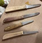 4 oude Molenmesjes, Ophalen of Verzenden, Zo goed als nieuw