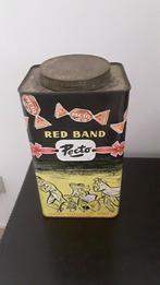 Zeer oud Red Band blik, Verzamelen, Merken en Reclamevoorwerpen, Ophalen of Verzenden, Gebruikt, Verpakking