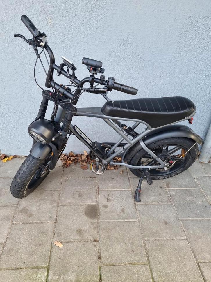 Ouxi h9 fatbike opvoerbaar 💨💨💨💨, Fietsen en Brommers, Elektrische fietsen, Gebruikt, Batavus, 59 cm of meer, 50 km per accu of meer