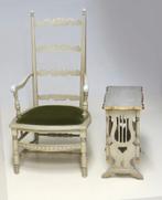 Chaise avec table d'appoint, Maison & Meubles, Enlèvement, Utilisé