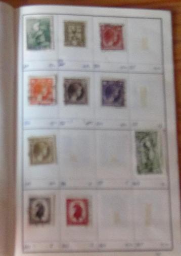 Postzegels Luxemburg in schriftje beschikbaar voor biedingen