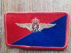 Nametag 15Wing OSN 20SQN (blauw) en 21Sqn (rood), Ophalen of Verzenden, Zo goed als nieuw, Patch, Badge of Embleem