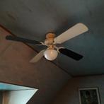 ventilator met lamp, Ophalen, Gebruikt, Plafondventilator