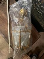 Antieke lantaarn in messing en glas. Nog nieuw in verpakking, Antiek en Kunst, Ophalen