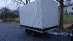 remorque basculante bâchée, Enlèvement, Comme neuf