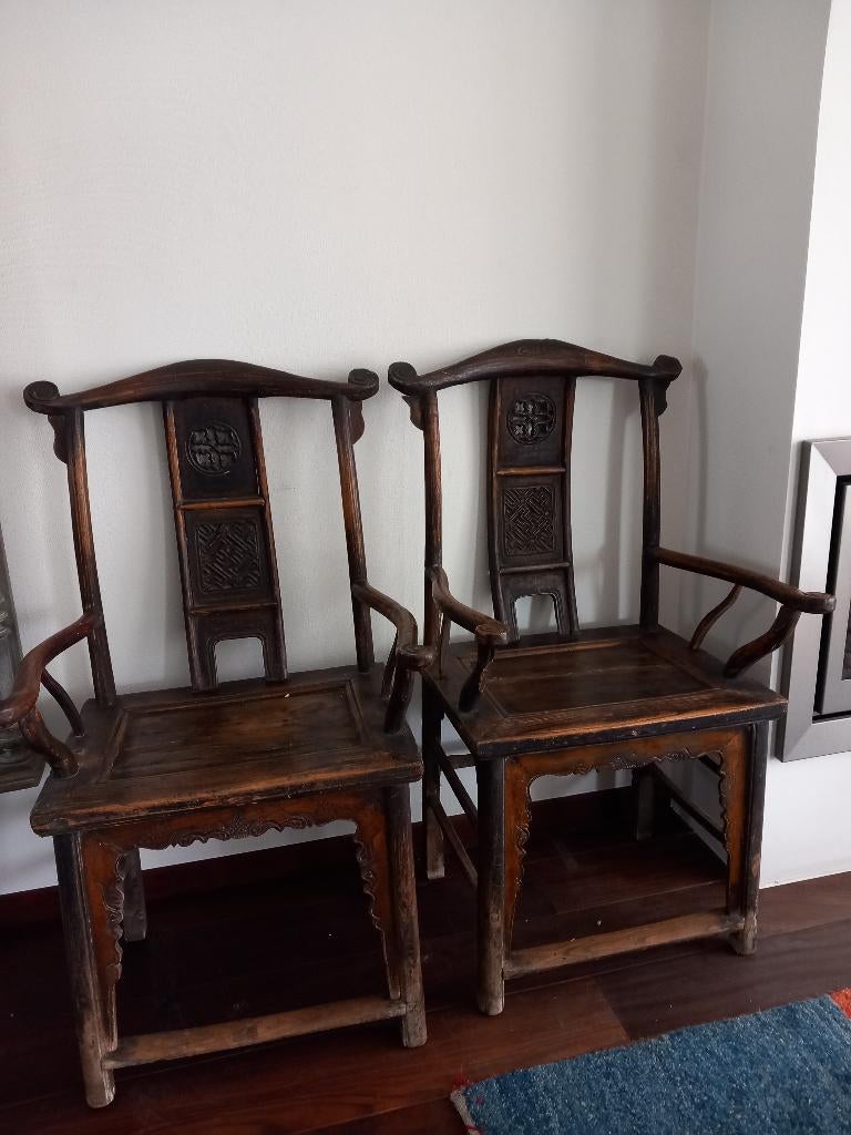 chinese stoel, Ophalen