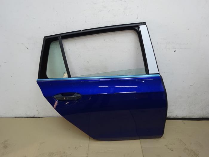 Portière 4portes arrière droite d'un Volkswagen Golf (LD5K, Volkswagen, -, 3 mois de garantie, Utilisé