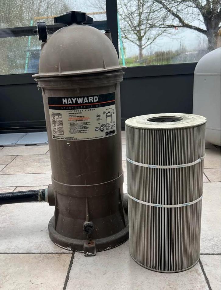 Filtre à cartouche pour Piscine de marque Hayward, Tuin en Terras, Zwembad-toebehoren, Gebruikt, Filter, Ophalen