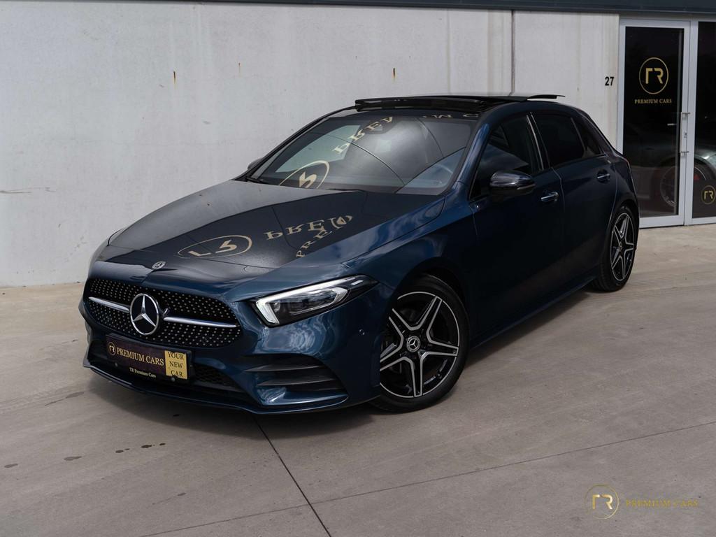 Mercedes-Benz A-Klasse 180 AMG Line l Pano l Carplay l Camer, Auto's, Gebruikt, 4 cilinders, Bedrijf, 1332 cc