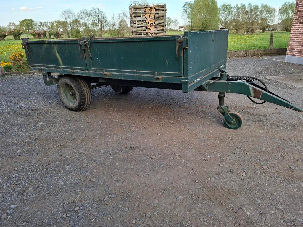 Kipwagen 4t, Ophalen