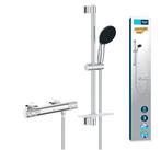 Pack douche Grohe QuickFix 3 jets Precision Feel, Enlèvement ou Envoi, Neuf, Inox, Douche