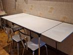 Vintage keukentafel, verlengbaar,  met stoelen,..., Huis en Inrichting, Ophalen
