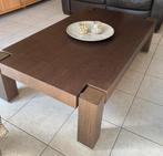 Natuzzi salontafel op wielen, Huis en Inrichting, Tafels | Salontafels, Ophalen, Gebruikt, 100 tot 150 cm, 50 tot 100 cm