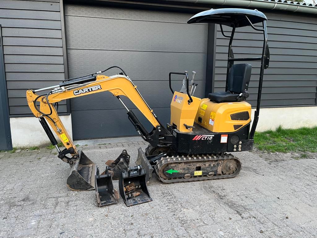 Carter ct 10 met zwenkgiek en 4 bakjes BJ 2021, Zakelijke goederen, Ophalen of Verzenden, Transport