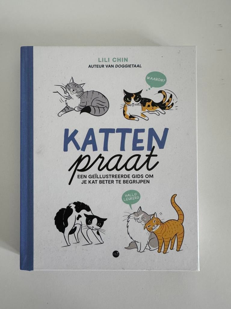Boek kattenpraat, Livres, Animaux & Animaux domestiques, Enlèvement, Neuf, Chats