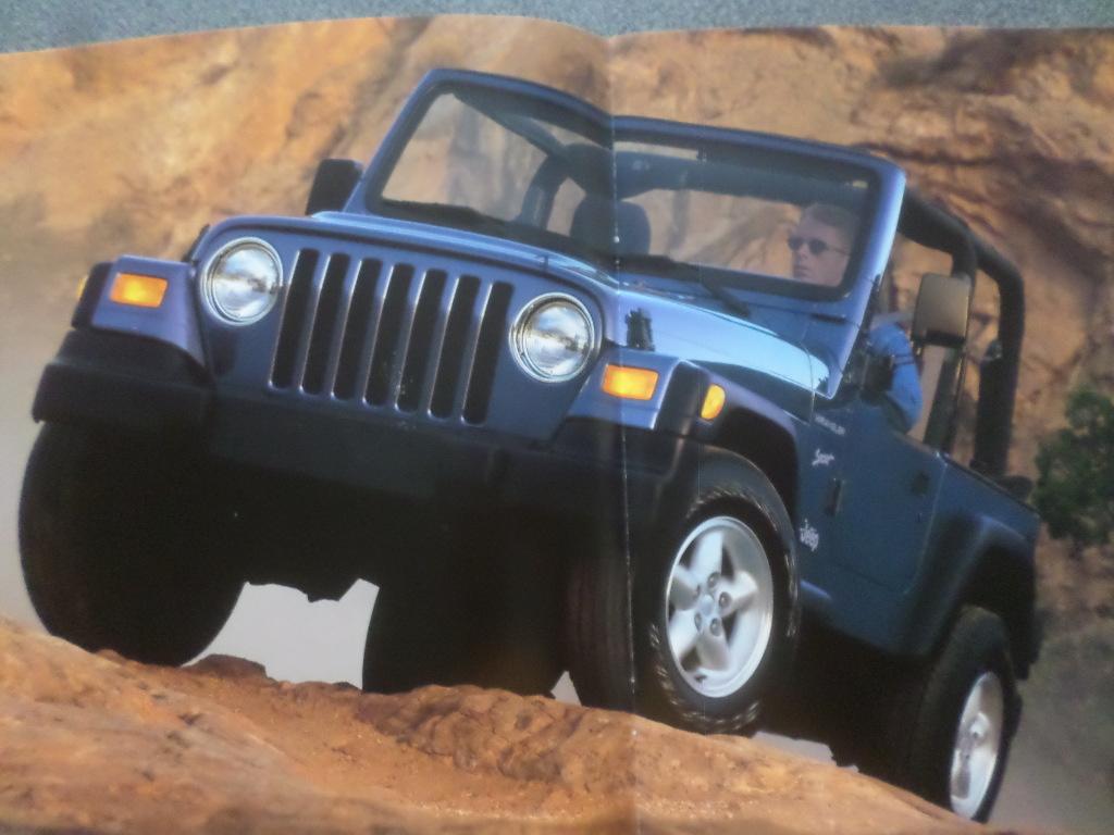 Brochure du Jeep Wrangler 2000, Enlèvement ou Envoi