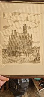 Litho stadhuis oudenaarde, Enlèvement