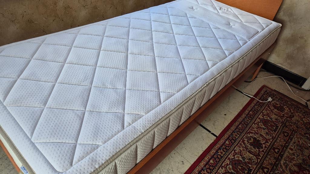 Matras extra firm 1persoonsbed (Auping, Maestro), Huis en Inrichting, Ophalen, Gebruikt, 90 cm, Eenpersoons