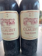 2 flessen Chateau Clauzet / St-Estephe, Collections, Vins, Neuf, Pleine, Enlèvement, Vin rouge
