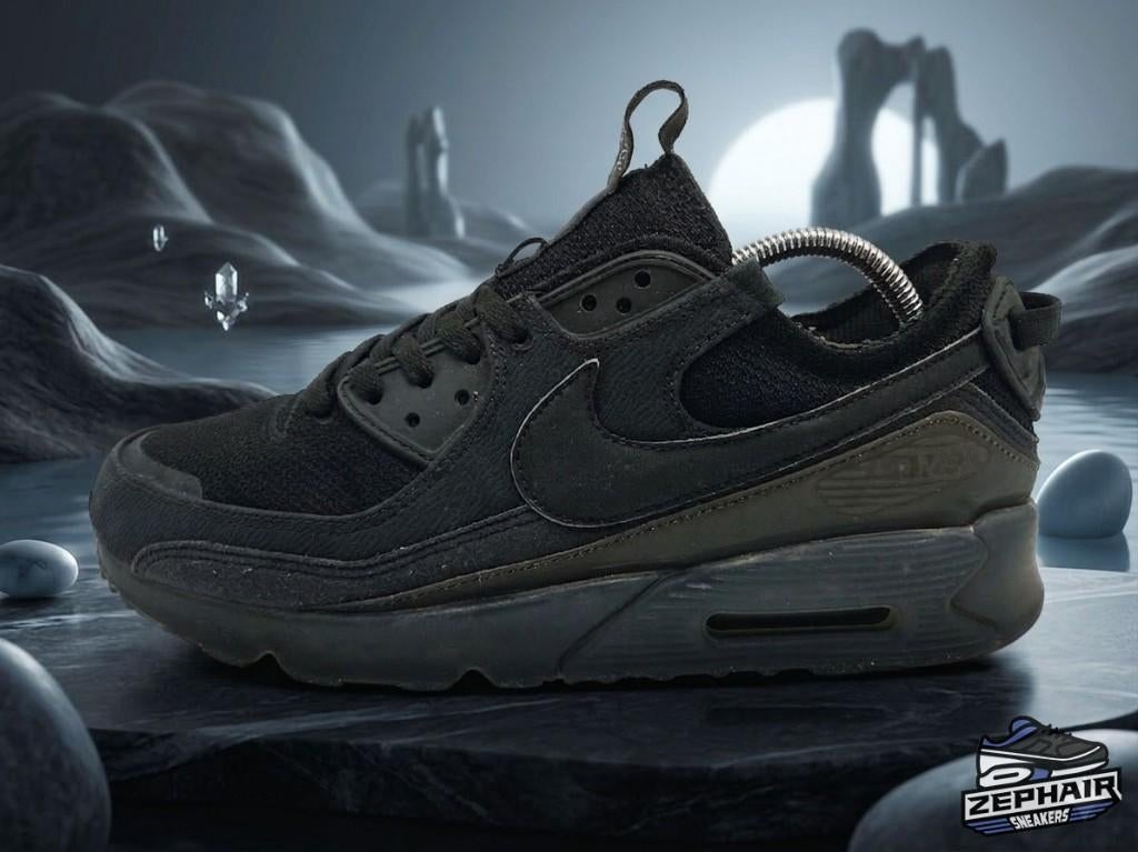 Nike Air Max 90 TerraScape 'Triple Black' EU45 2022, Zwart, Nike, Ophalen of Verzenden, Sneakers