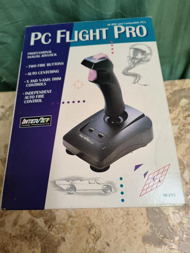 PC Flight Pro 15, Computers en Software, Joysticks, Zo goed als nieuw, Ophalen of Verzenden
