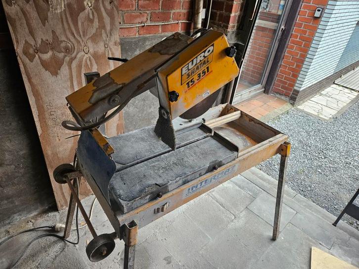 Elektrische tafelzaagmachine TS351 van EuroShatal, Doe-het-zelf en Bouw, Gereedschap | Zaagmachines, Gebruikt, Overige typen, Ophalen