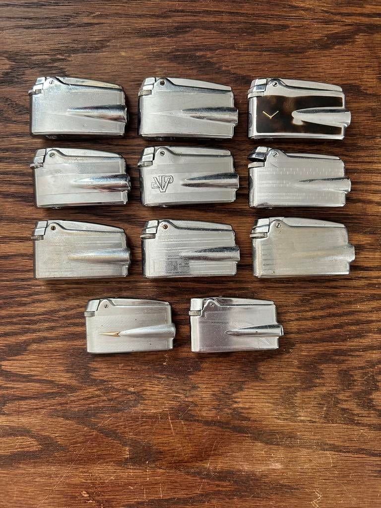 11 Briquet Ronson Varaflame et Adonis, Collections, Articles de fumeurs, Briquets & Boîtes d'allumettes, Enlèvement, Briquet