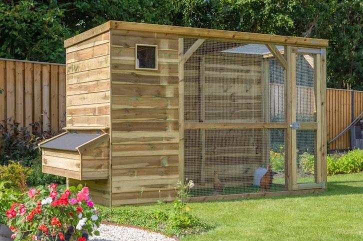 Kippenhok Toon rechts, Dieren en Toebehoren, Pluimvee | Toebehoren, Nieuw, Kippenhok of Kippenren, Ophalen of Verzenden